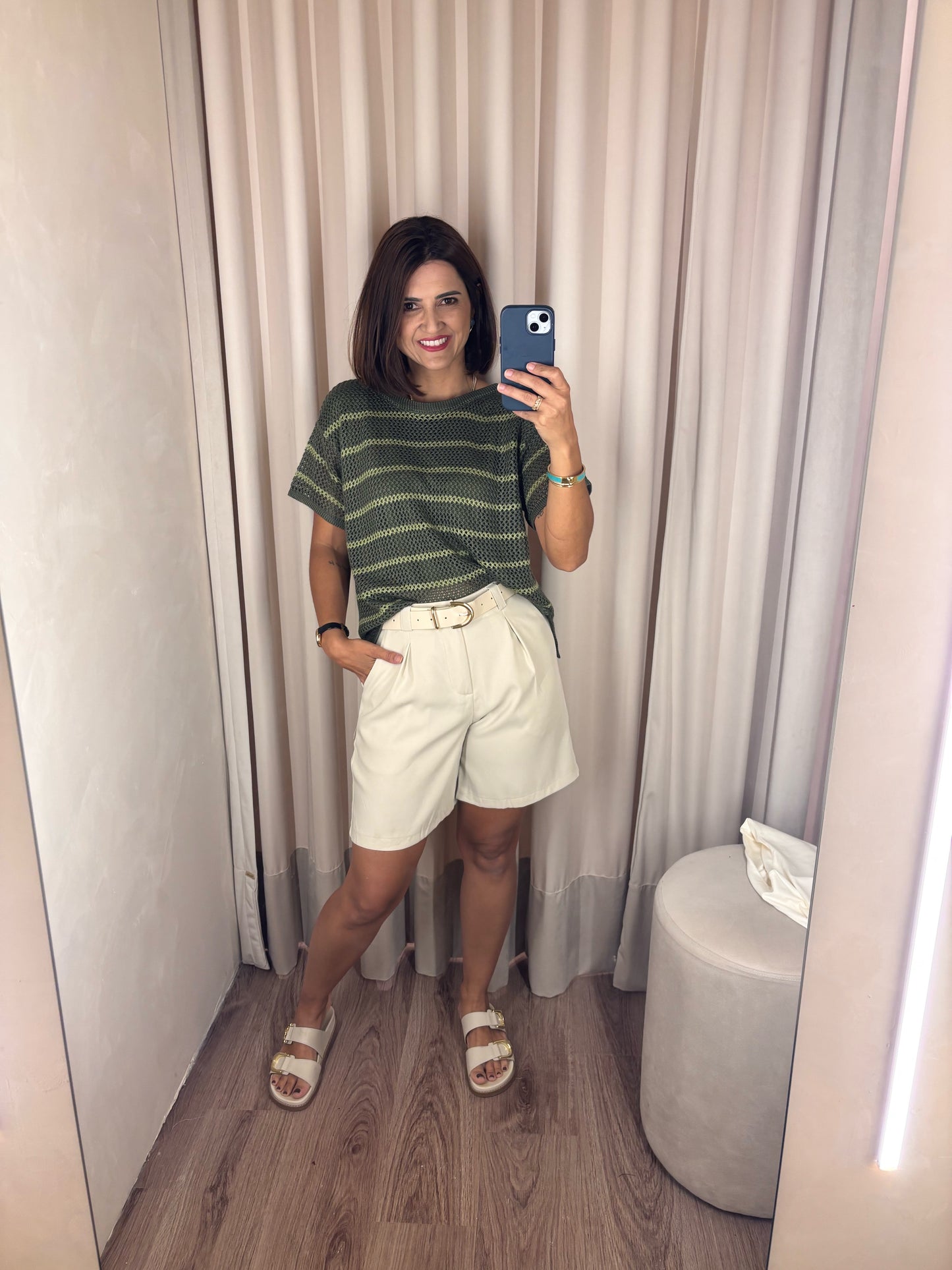 Short alfaiataria essencial