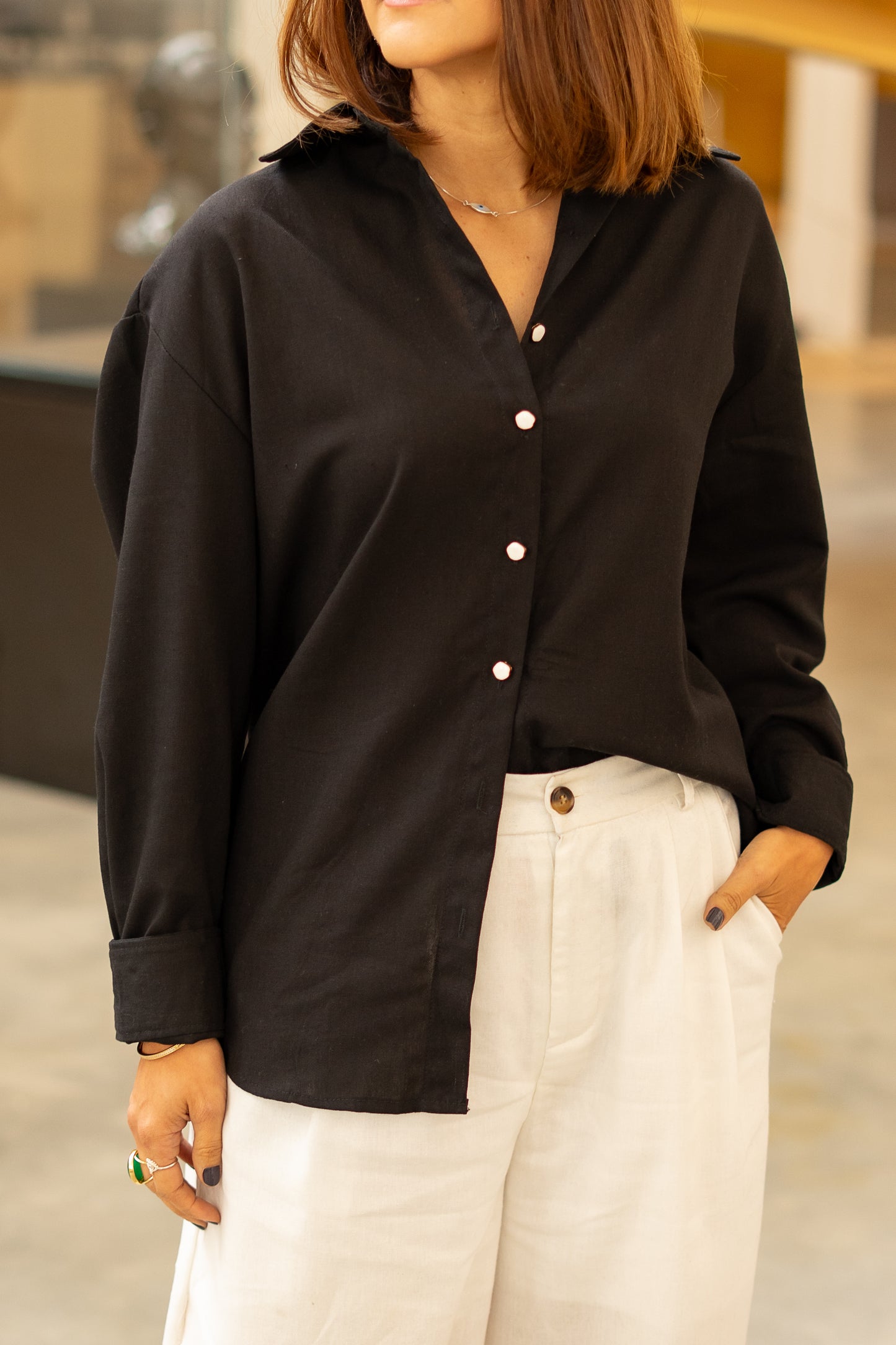 Camisa linho Essenza