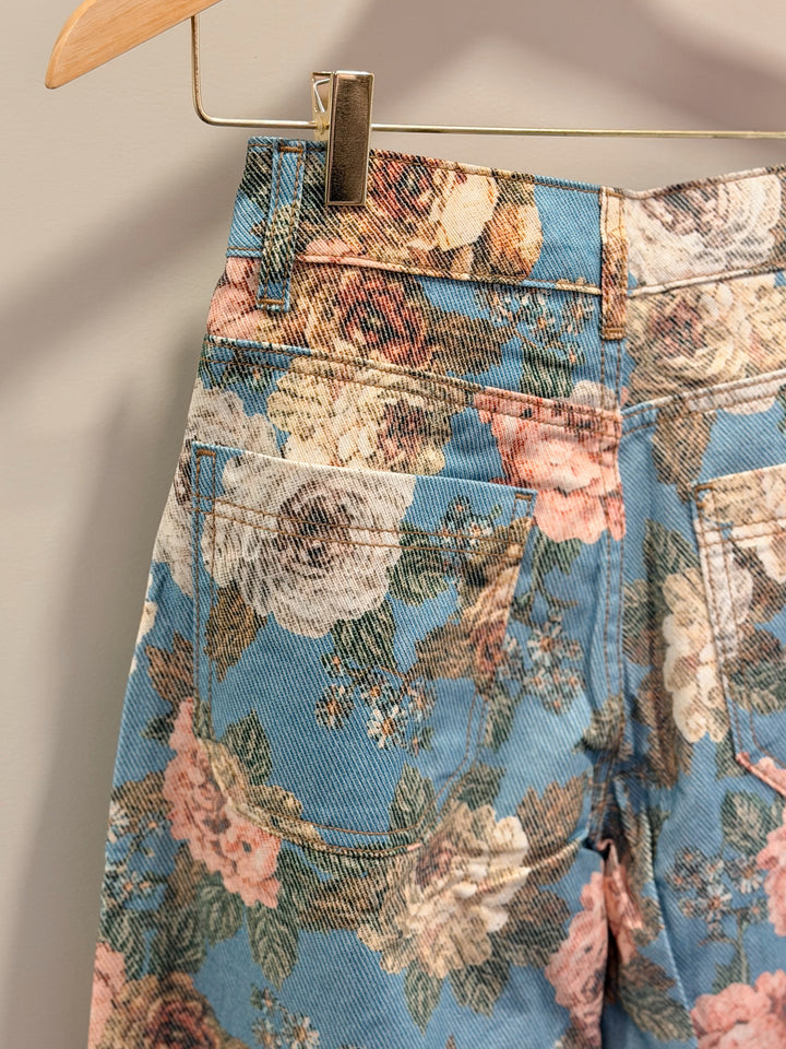 Calça Floral Vintage