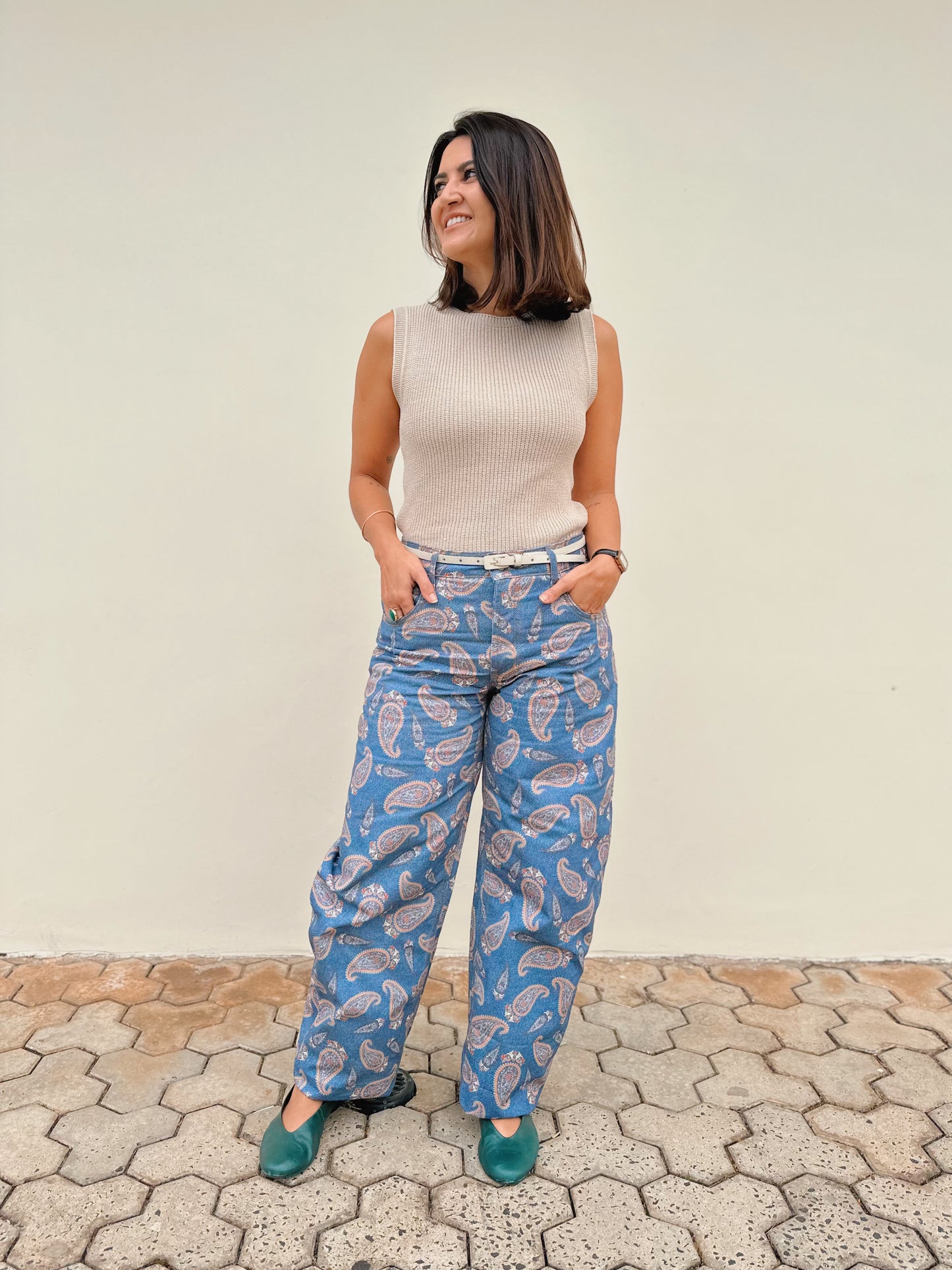 Calça Paisley